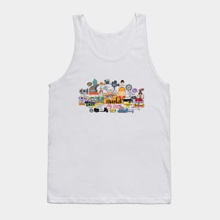 Mumbai City l Indian city l Desi l Bollywood Tank Top